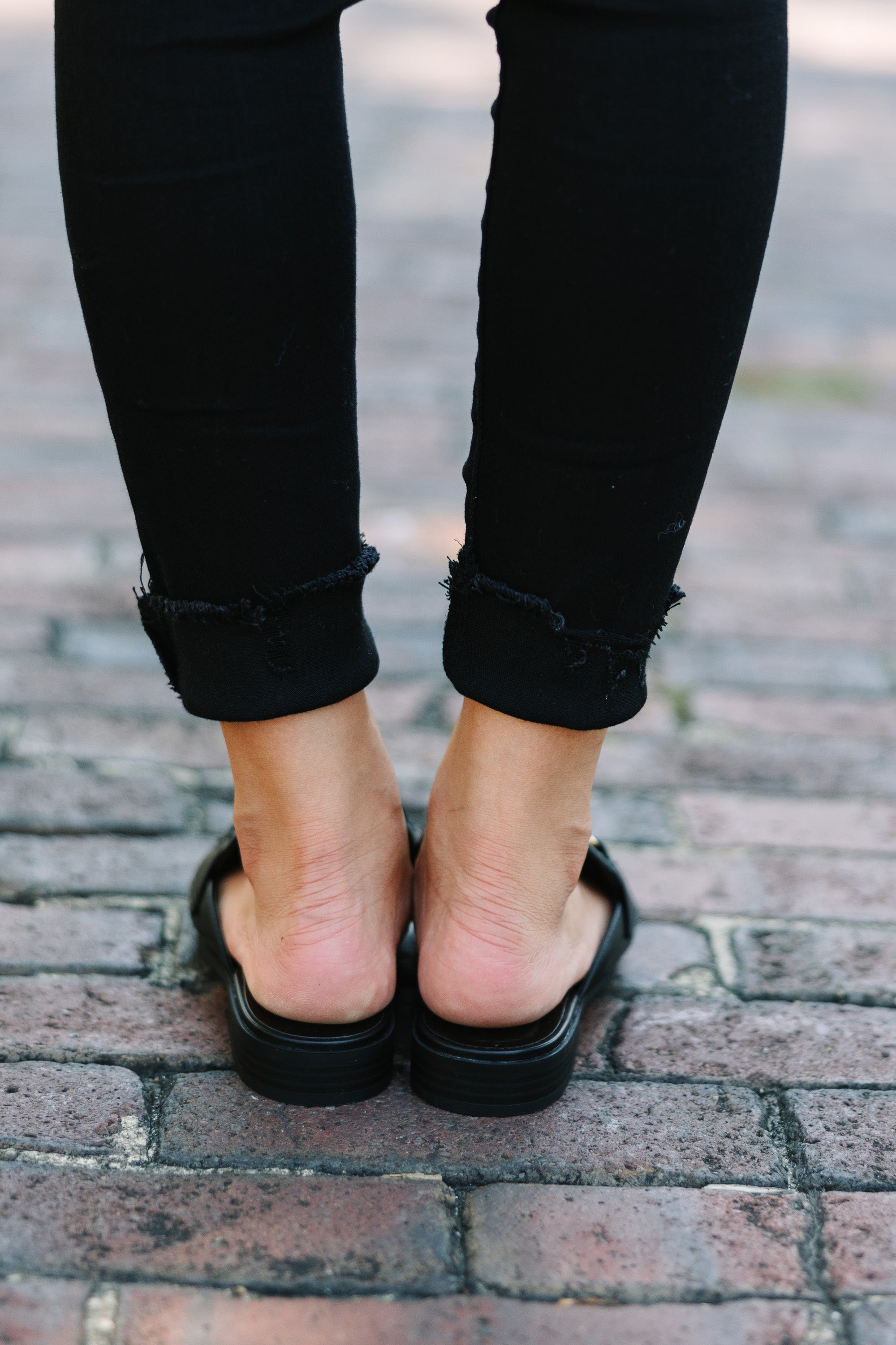 Stylish Black Loafer Mules for Women - Comfortable Slip-On Shoes for Office, Travel & Casual Wear