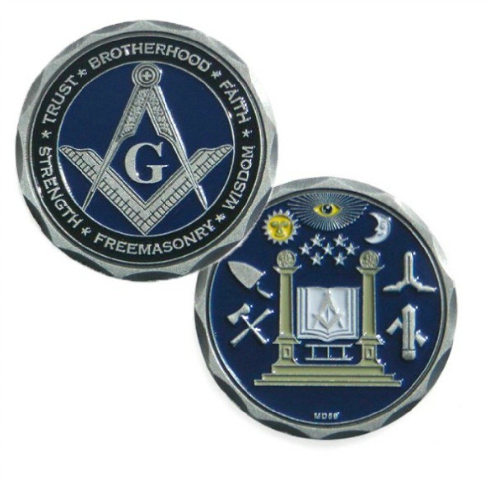 Harley Davidson Milwaukee Eight Waterfall Horn Cover with Masonic Coin Mount Set - Perfect for Biker Enthusiasts and Motorcycle Customization