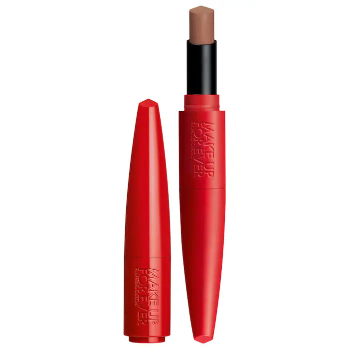 MAKE UP FOR EVER Artist Rouge Lipstick - Long-Lasting Matte Lip Color for Women, Vegan & Cruelty-Free - Perfect for Parties, Dates & Everyday Wear