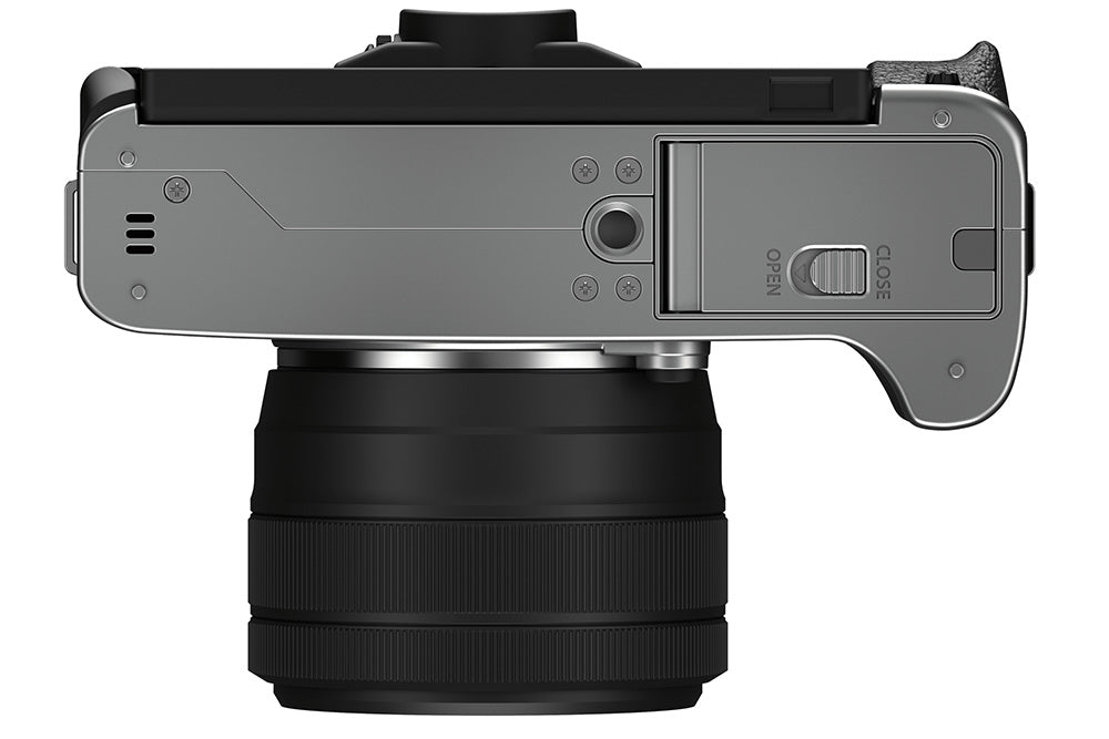 FUJIFILM X-T200 Mirrorless Digital Camera with XC15-45mm Lens Kit (Silver) - Perfect for Travel Photography & Vlogging