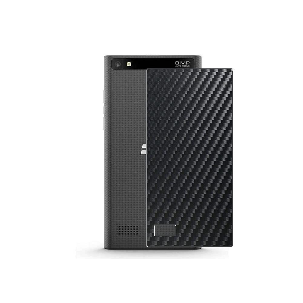 2 Pack Black Carbon TPU Back Screen Protector Film for BlackBerry Leap STR100-2 - Durable Scratch-Resistant Protection (Not Tempered Glass) - Perfect for Everyday Use, Travel & Work Protection