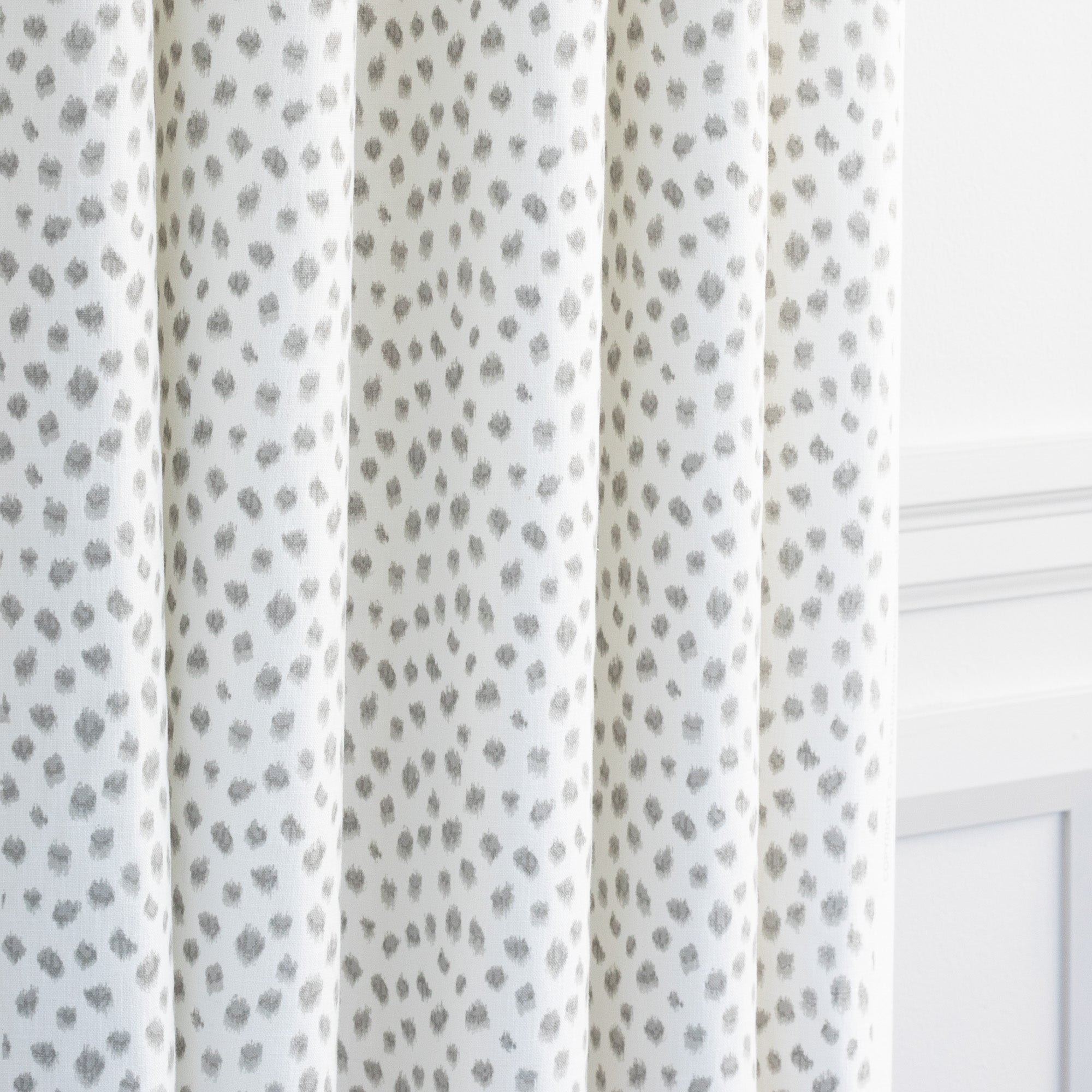 Premium Soft Grey Mara Spot Fabric - Breathable & Durable Textile for DIY Crafts, Upholstery, and Home Decor Projects