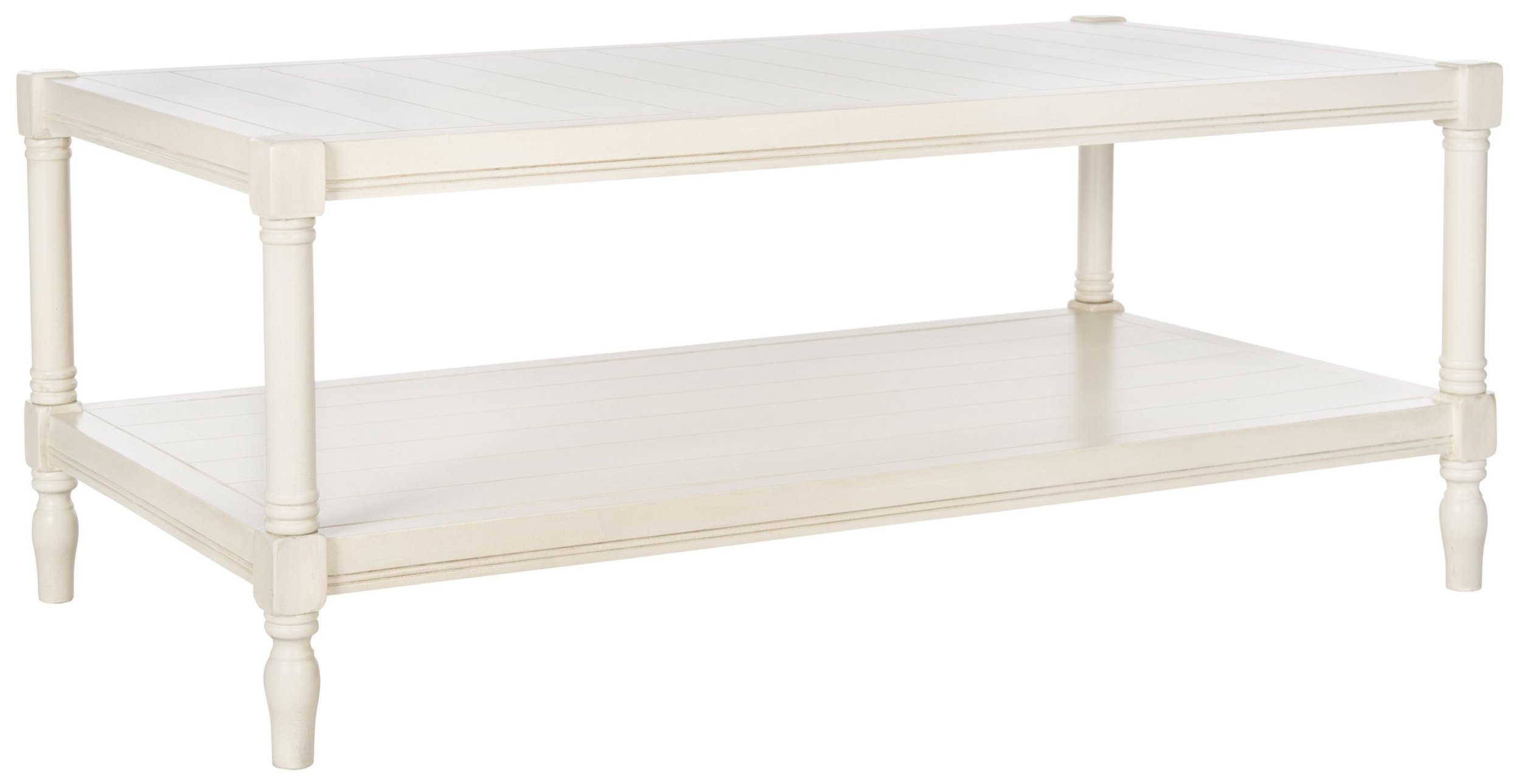 Safavieh American Homes Collection Bela Grey Coffee Table - Modern Living Room Furniture for Small Spaces, Home Decor, and Apartment Essentials