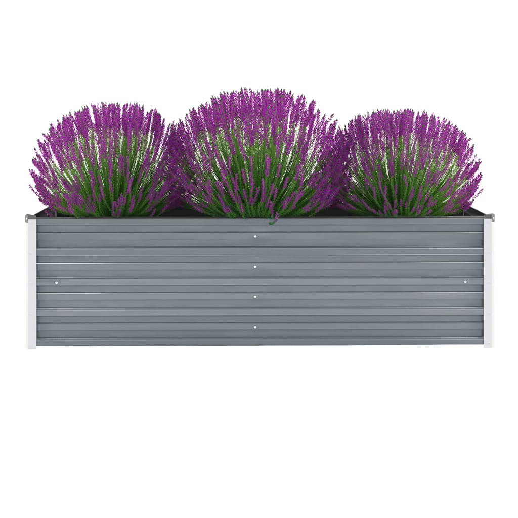 Galvanized Steel Raised Garden Bed Kit - 63