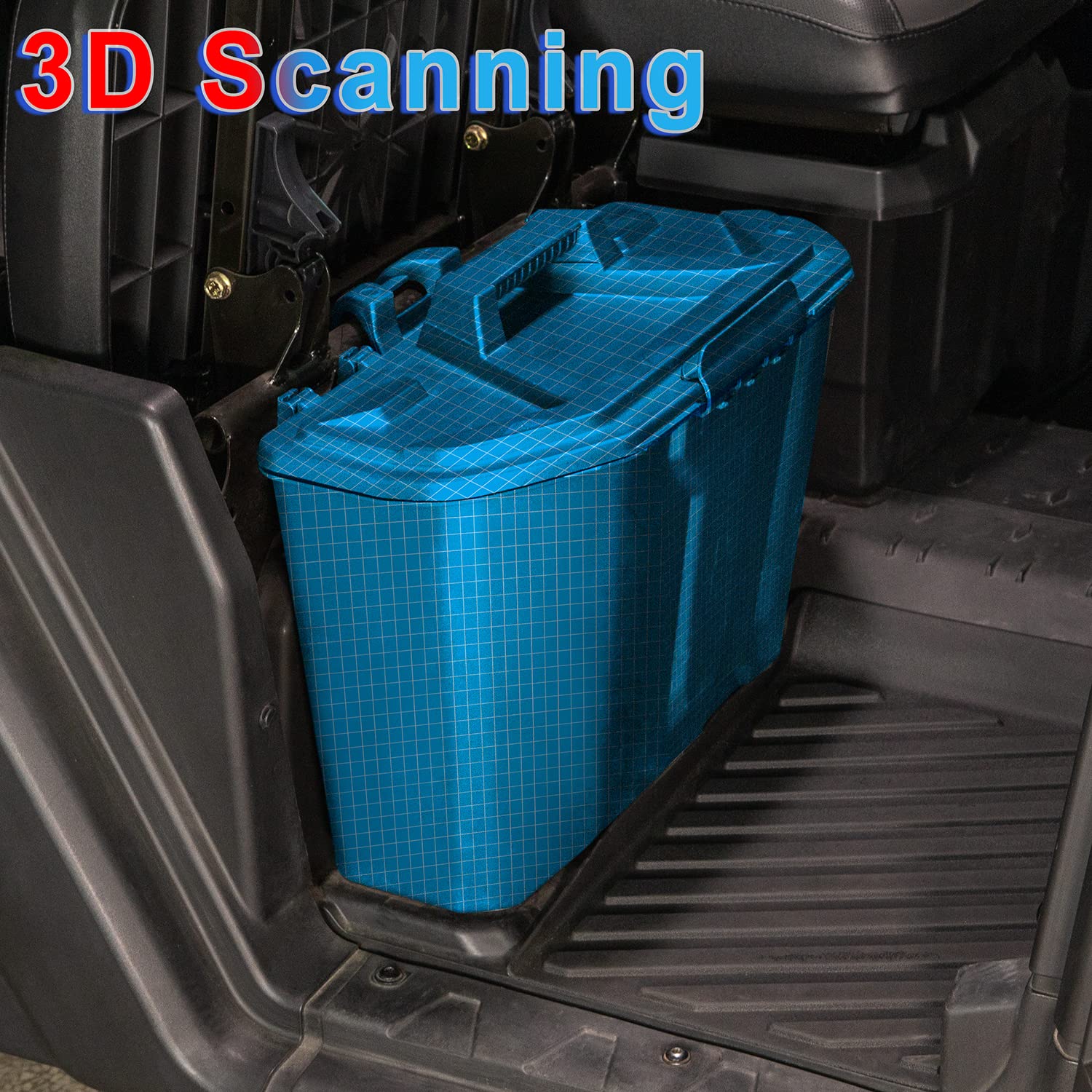 Can-Am Defender Underseat Storage Box for Passenger & Driver - Durable Organizer for Tools & Gear | Perfect for Off-Roading, Hunting & Farm Work