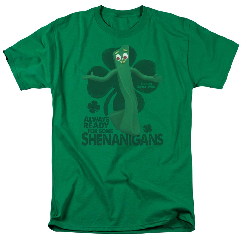 Gumby Shenanigans Graphic T-Shirt - Funny Unisex Tee for Men & Women - Casual Wear for Parties, Gifts & Everyday Outfits