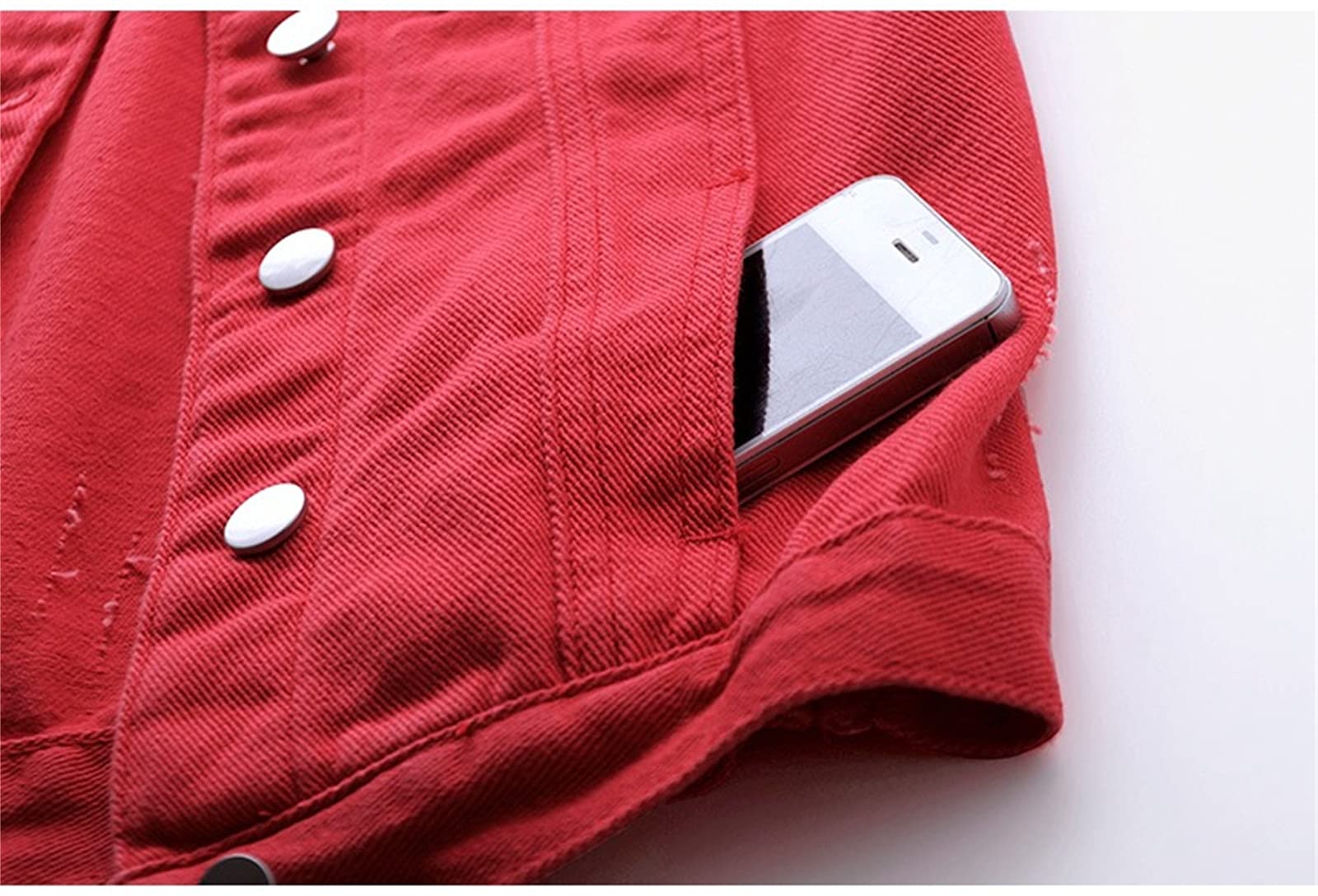 Women's Denim Vest Jacket - Sleeveless Washed Ripped Crop Jacket in Candy Colors | Casual Outfits, Streetwear, Spring & Summer Fashion
