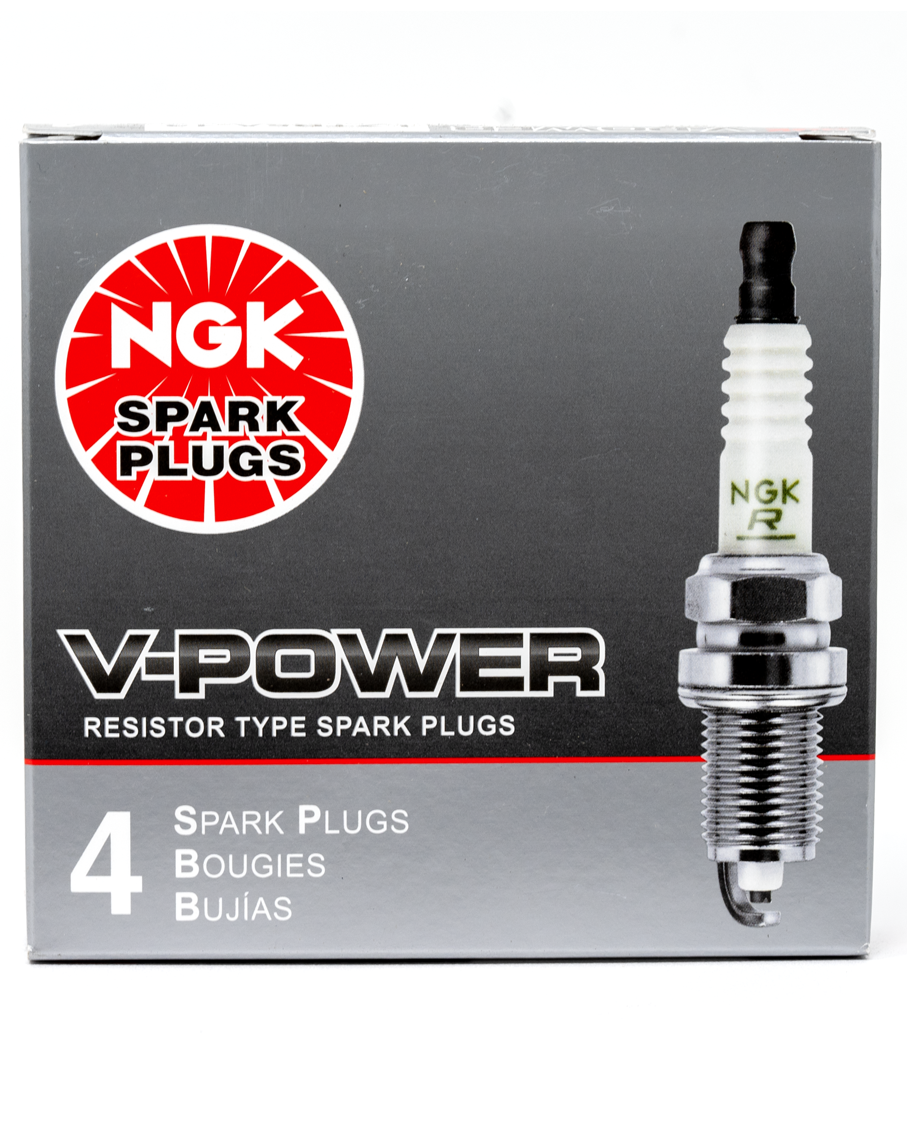 NGK V Power Spark Plugs for 3.8L Engines - High Performance Iridium Spark Plugs for Improved Fuel Efficiency & Acceleration - Perfect for Daily Commuting & Performance Driving