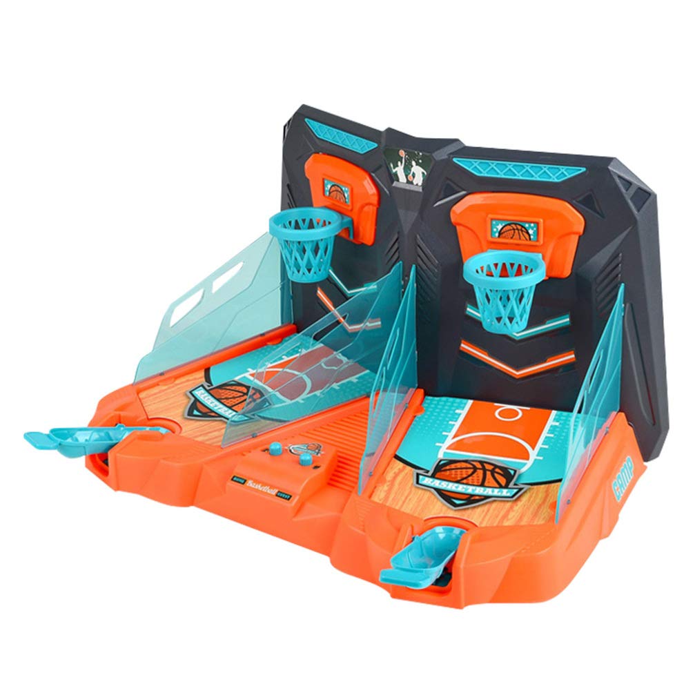 TOYANDONA Mini Basketball Shooting Game - Fun Desk Toy for Kids & Adults, Finger Basketball Set with Hoop & Ball - Perfect for Office, Home, Classroom Stress Relief & Parent-Child Bonding Activities