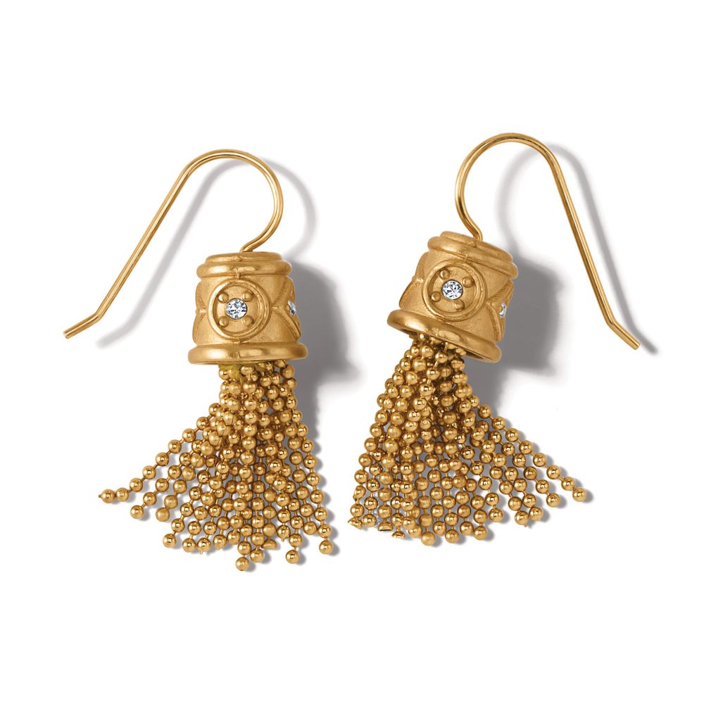 Brighton Meridian Zenith Tassel French Wire Earrings - Elegant Dangle Drop Earrings for Women, Sterling Silver Fashion Jewelry - Perfect for Parties, Weddings & Evening Events
