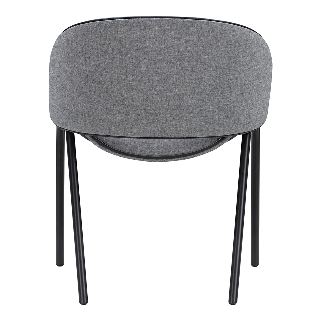 Folium Dining Chair - Modern Wooden Dining Room Chair with Cushion - Perfect for Kitchen, Dining Room, and Home Office