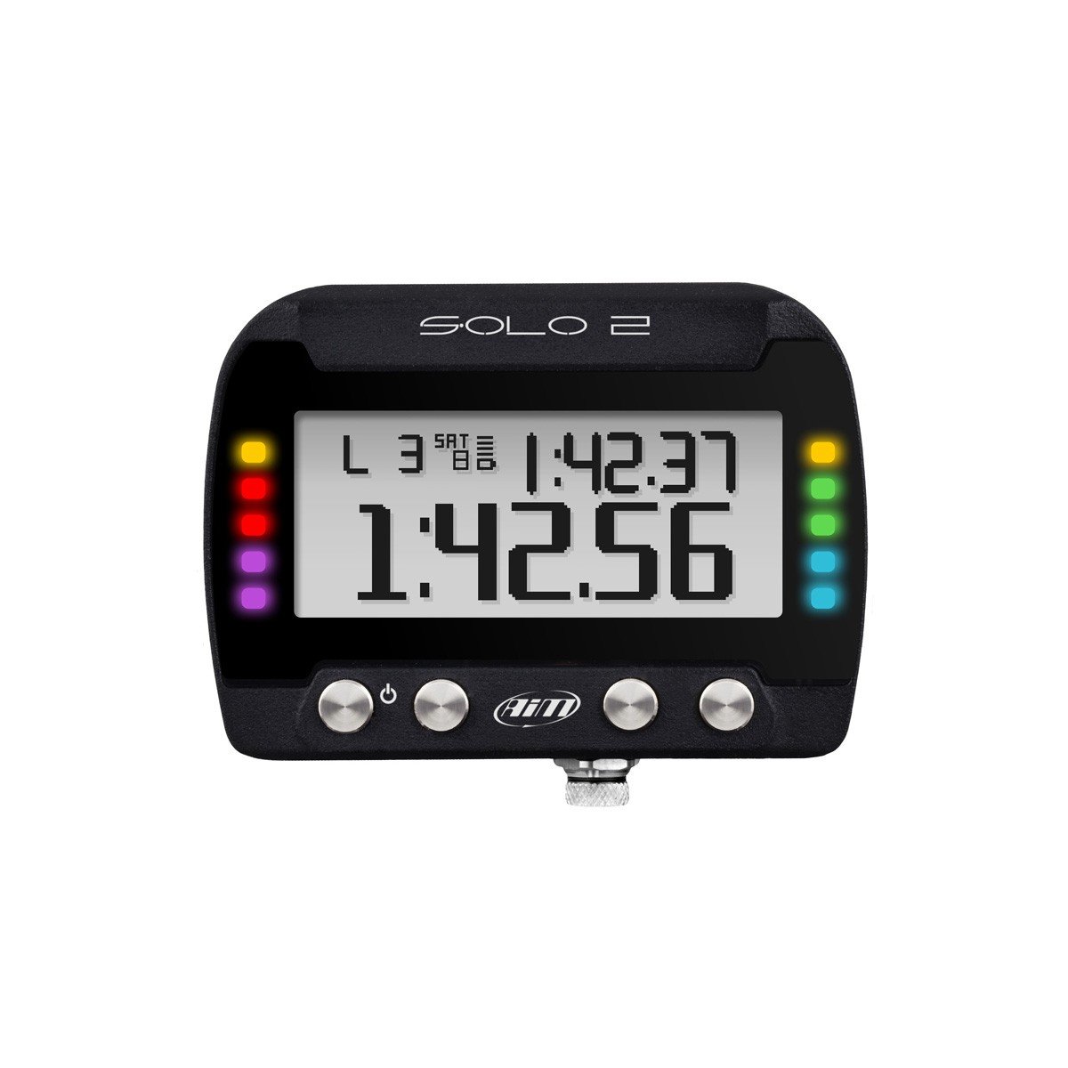 AIM Solo 2 GPS Lap Timer - High Precision Racing Lap Timer for Track Days & Motorsports - Perfect for Car, Kart & Motorcycle Racing
