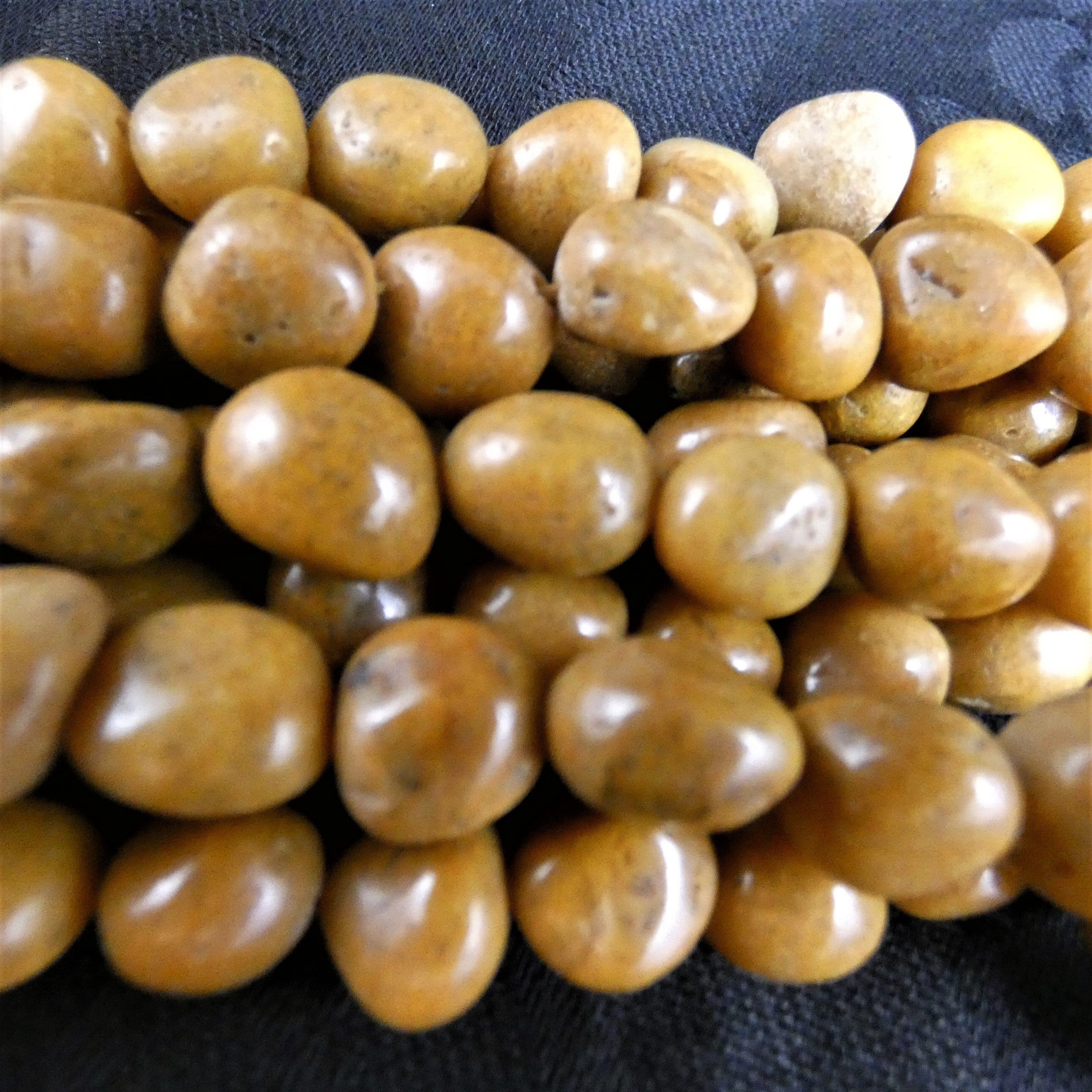 Natural Brown Jasper Bead Strands - 16 Inch Nugget Gemstone Beads for Jewelry Making, DIY Bracelets & Necklaces - Healing Crystal Beads for Meditation & Spiritual Gifts