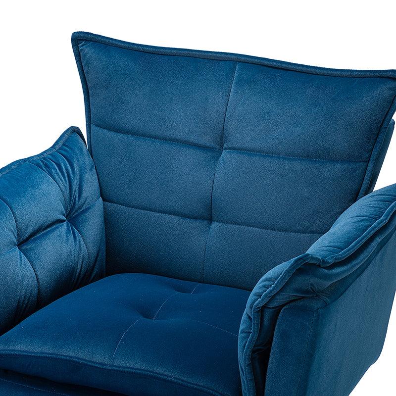 Jaxon Plush Armchair - Ultra Soft Comfortable Lounge Chair for Living Room, Bedroom, or Office - Perfect for Relaxing, Reading & Napping