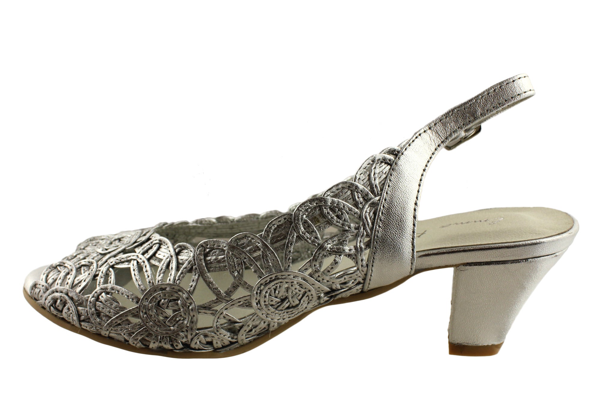 Emma Kate Women's Comfortable Mid Heel Dress Sandals - Perfect for Weddings, Parties & Formal Occasions