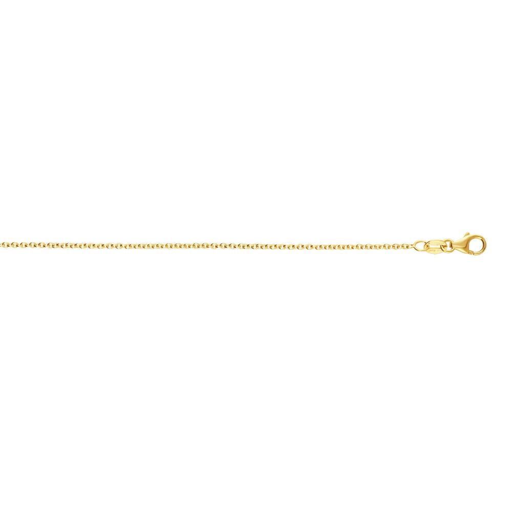 14K Gold 1.9mm Round Cable Chain Necklace - Dainty & Delicate Jewelry for Women, Perfect for Layering, Everyday Wear & Gift Giving