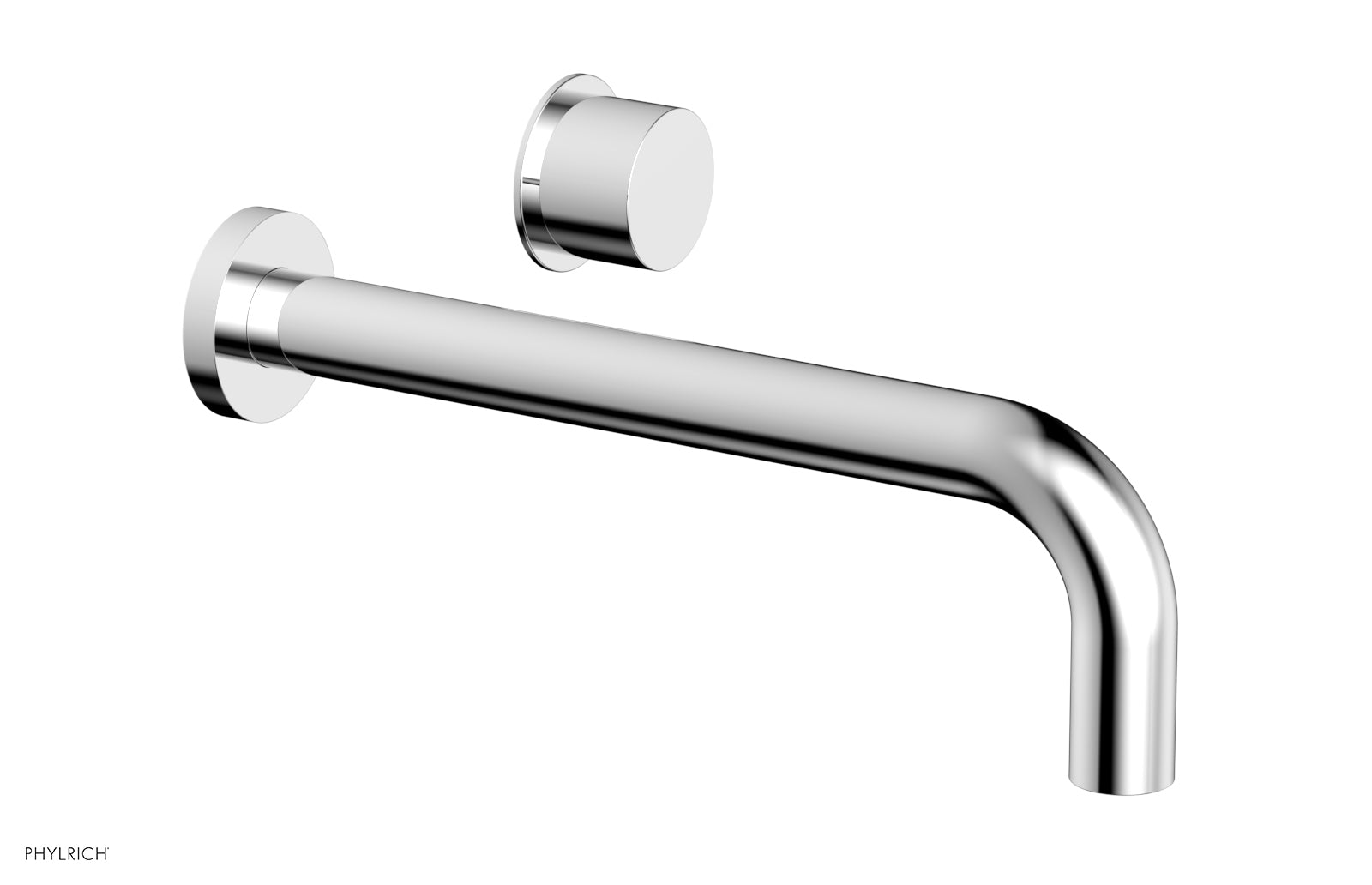 Basic II 10 Single Handle Wall Mount Bathroom Faucet Set with Smooth Lever Handle - 230 16 10 - Perfect for Modern Bathroom & Powder Room Renovations