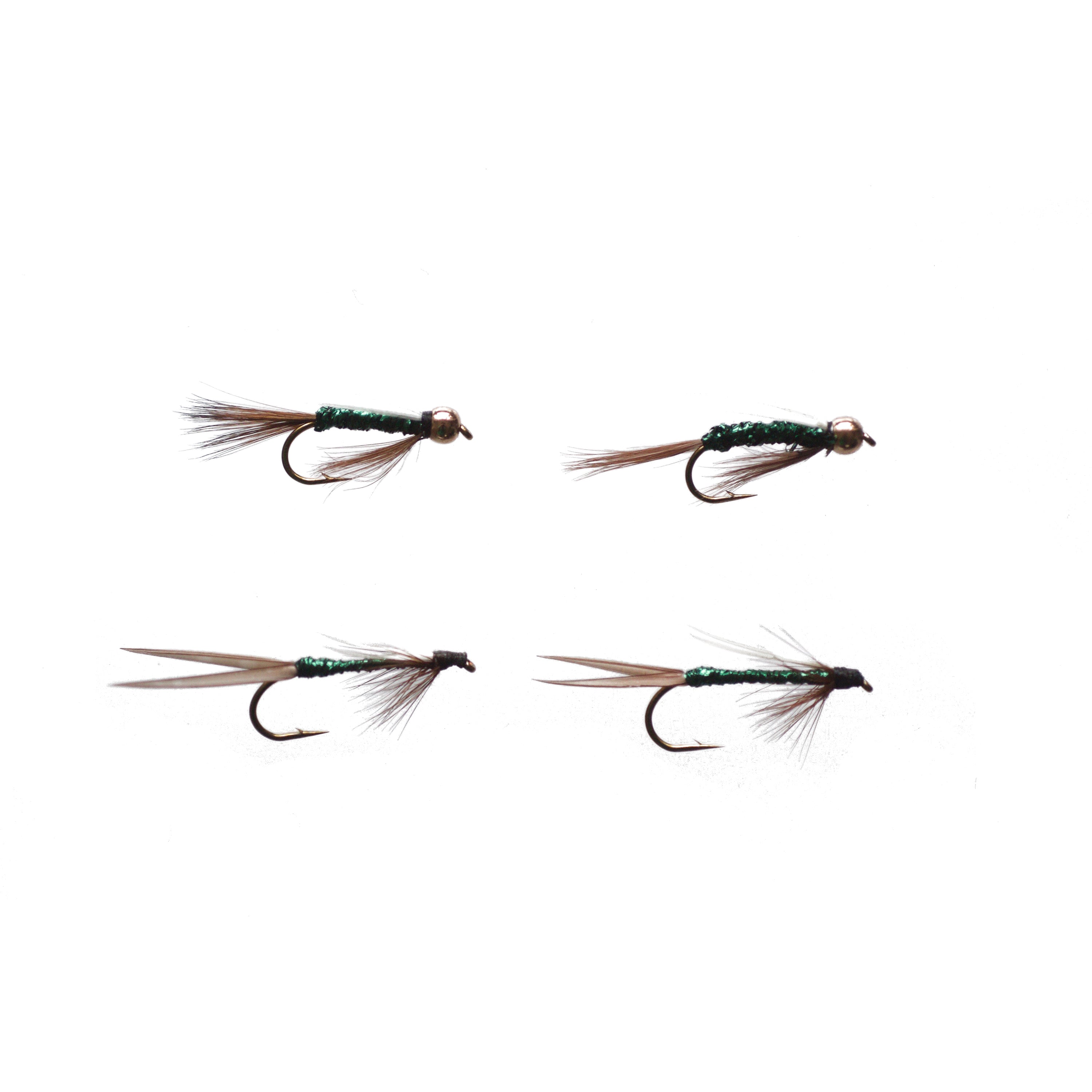 Prince Nymph Fly Fishing Flies - Premium Hand-Tied Trout Flies for Fly Fishing Enthusiasts - Perfect for Freshwater Streams and Rivers