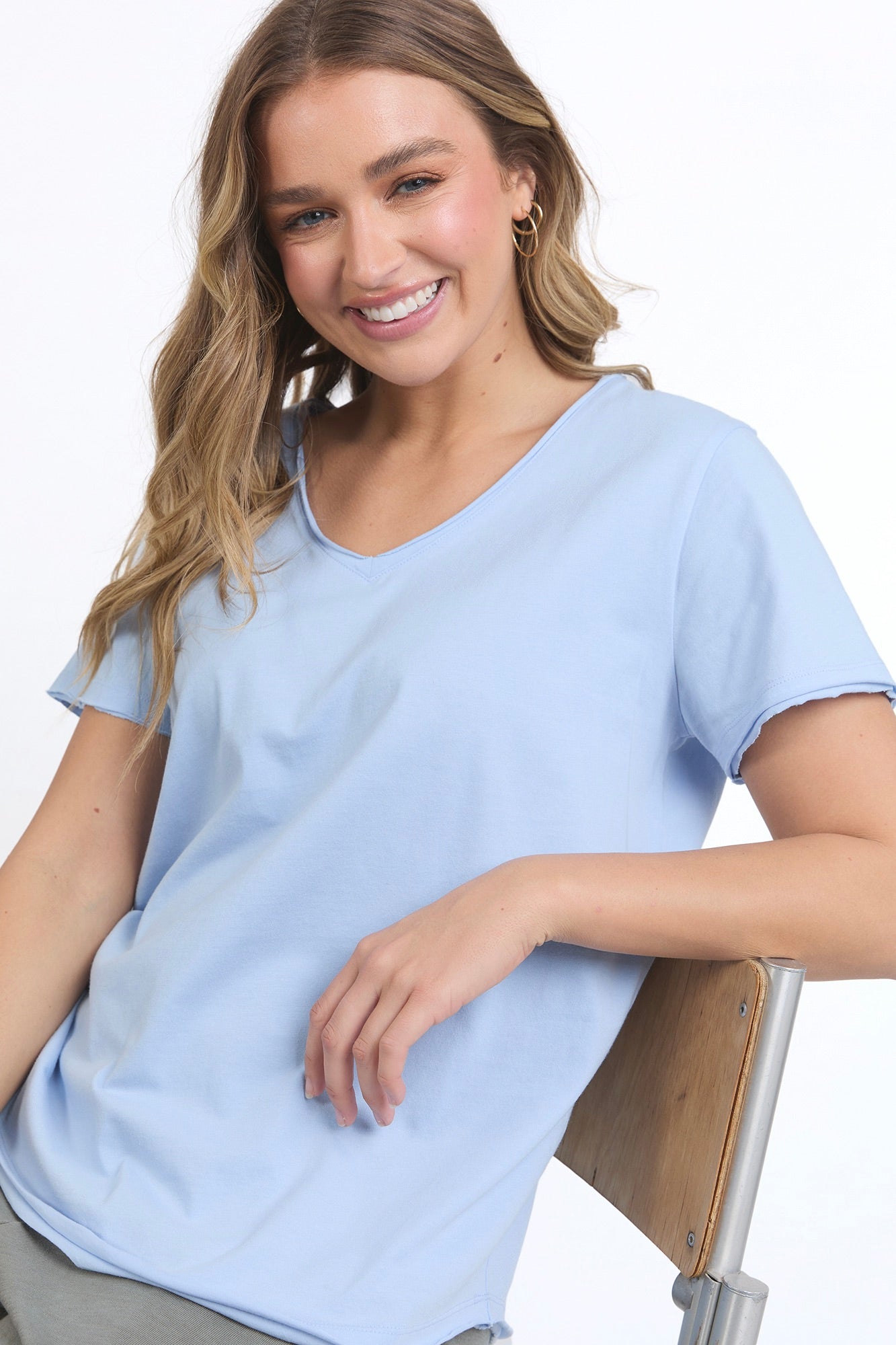 Premium Pima Cotton Relaxed Fit T-Shirt for Men & Women - Soft & Breathable Casual Tee - Perfect for Everyday Wear, Lounging & Travel