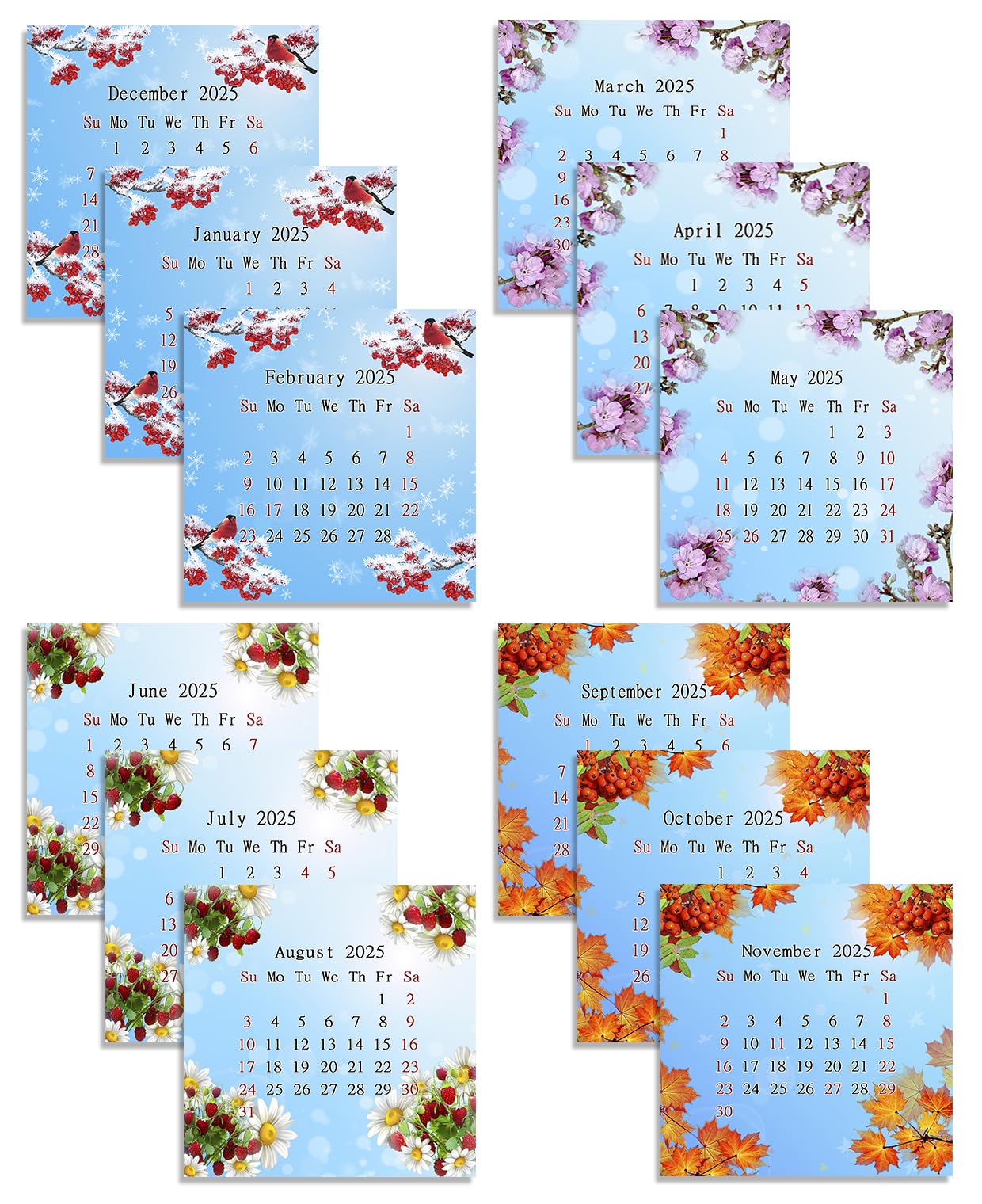 2025 CD-Style Desk Calendar - 12 Month Planner with CD Case Stand | Office Decor & Christmas Gift Idea | Perfect for Workstations, Home Offices & Holiday Gifting (Edition #016)