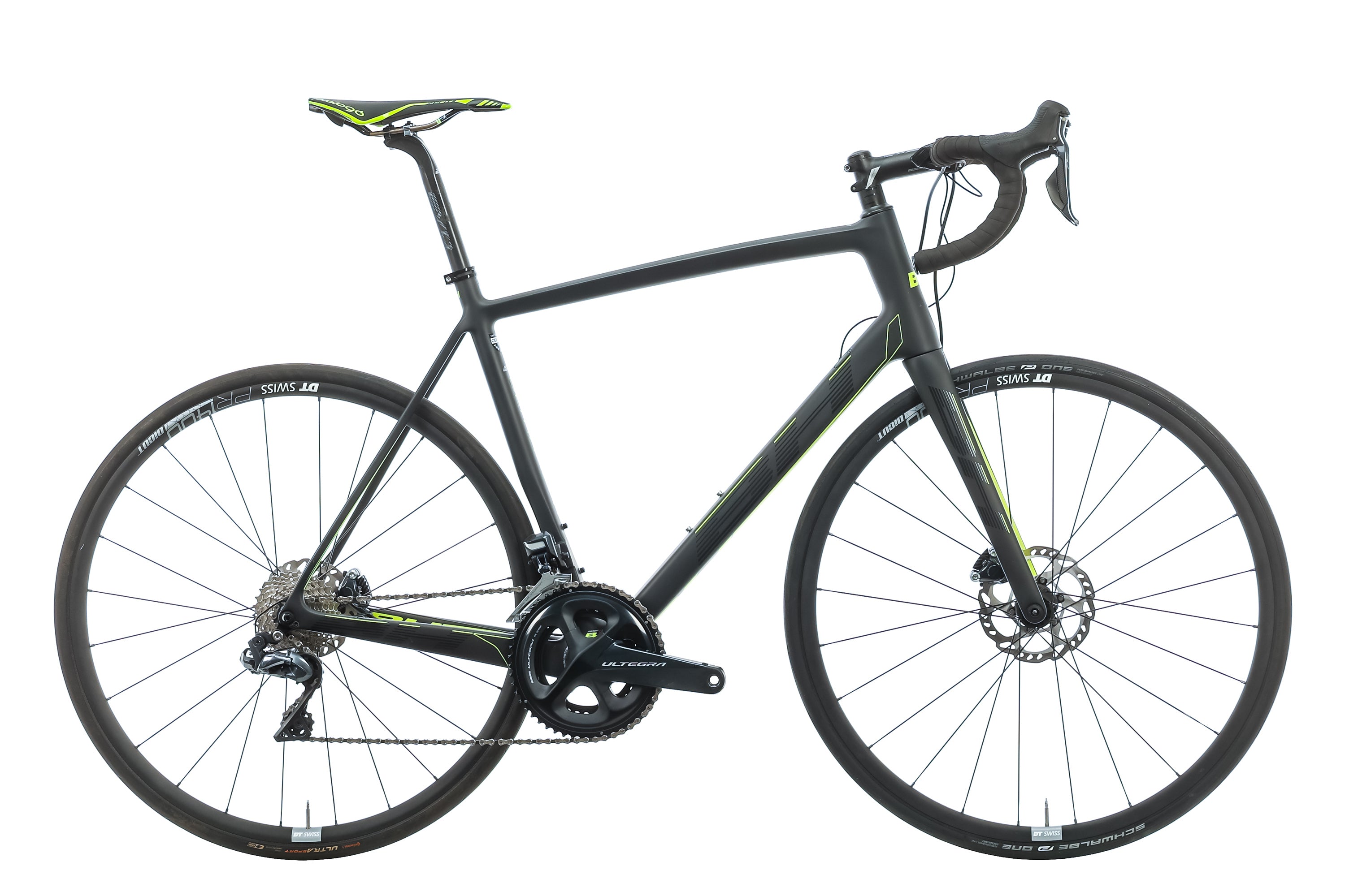 BH Bikes Ultralight Evo Disc Road Bike 2018 - X Large Size, Lightweight Carbon Frame, Disc Brakes for High-Speed Performance - Perfect for Road Racing, Endurance Cycling & Commuting