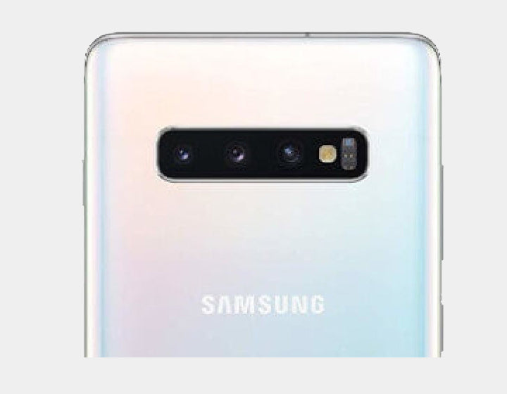 Samsung Galaxy S10+ SM-G975F/DS 128GB 8GB RAM Dual SIM Factory Unlocked Smartphone - Prism White | International Version for Travel & Business Use