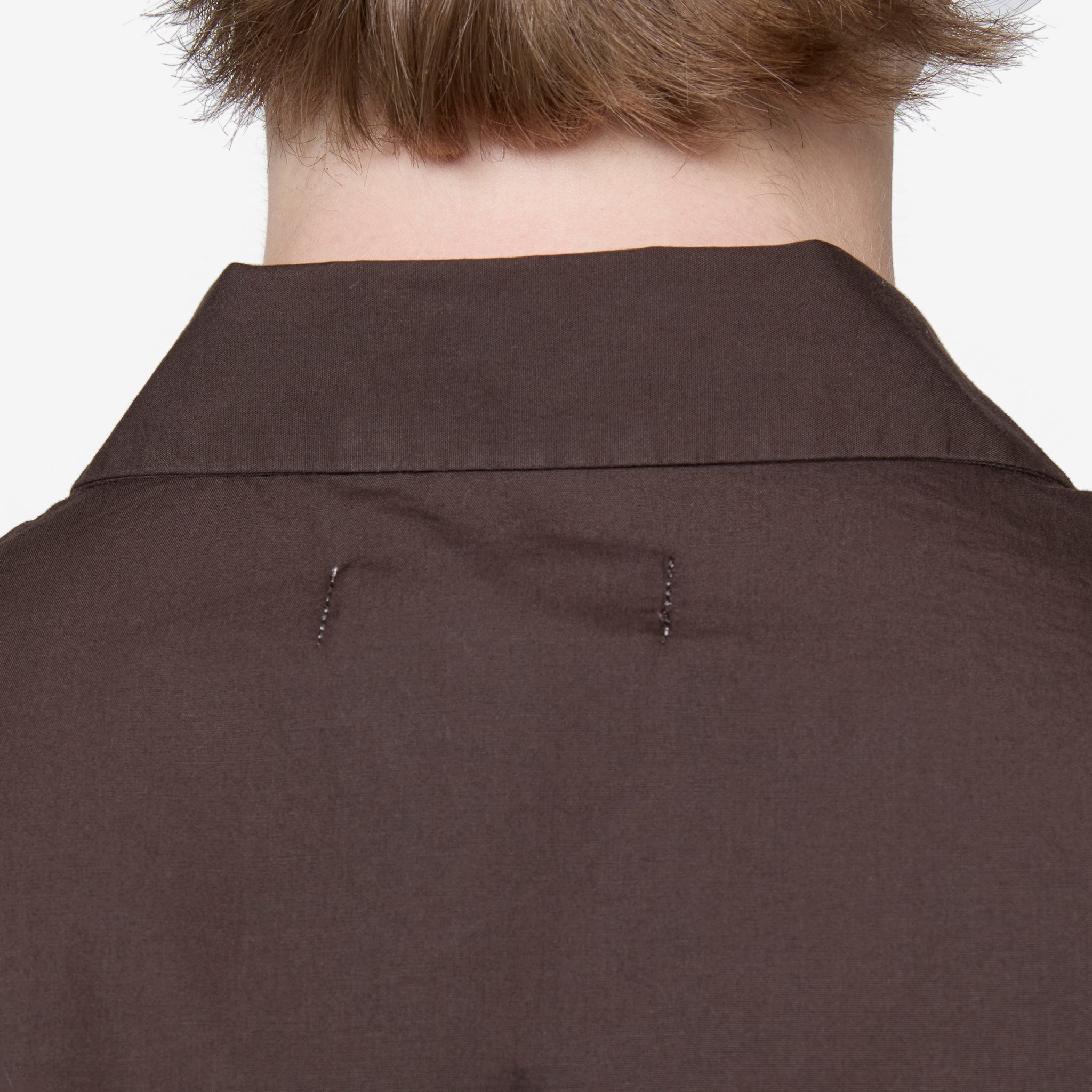 Premium Cotton Poplin Pajama Shirt in Coffee Brown - Soft & Breathable Sleepwear for Men & Women - Perfect for Lounging, Bedtime & Relaxing at Home