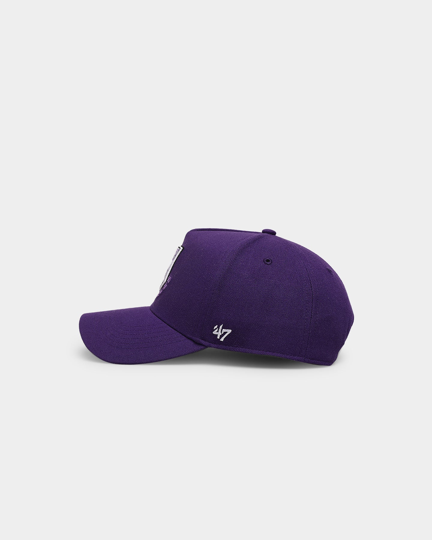 47 Brand Los Angeles Kings 'Purple Haze' MVP DT Snapback Hat - Adjustable Purple Baseball Cap for Men - Perfect for Sports Games, Fan Collections & Streetwear Fashion