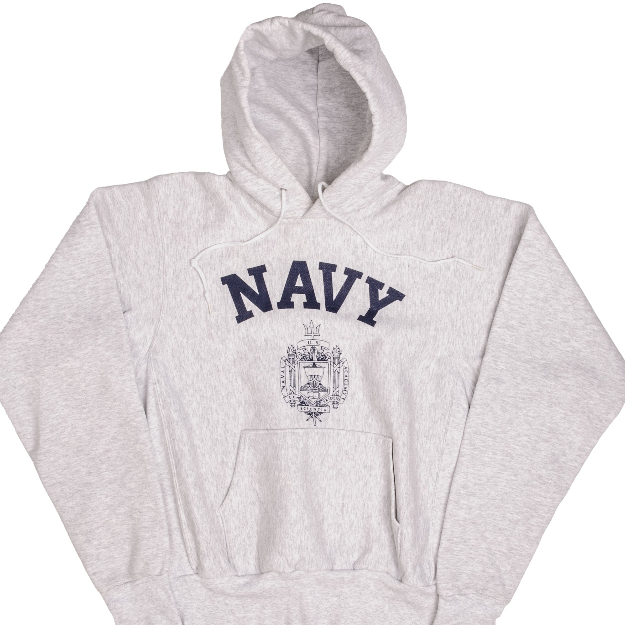 Vintage US Navy Hoodie Sweatshirt - Small Size, Made in USA - Military Apparel for Men & Women - Perfect for Casual Wear, Outdoor Activities & Patriotic Events