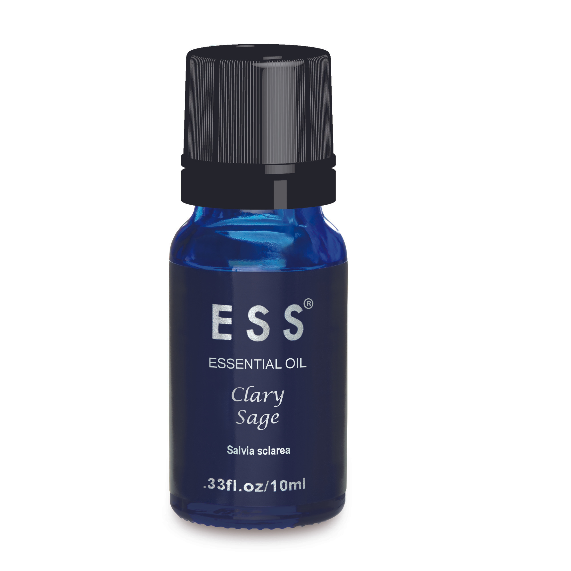 Pure ESS Clary Sage Essential Oil - 10mL (0.34 fl oz) 100% Natural Therapeutic Grade for Aromatherapy, Relaxation & Skin Care