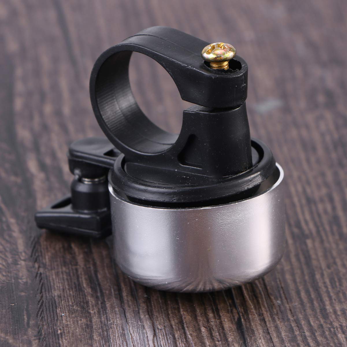 BESPORTBLE Aluminum Alloy Bike Bell - Loud MTB Mountain Bicycle Handlebar Horn Ring, Durable Cycling Accessories for Road & Commuter Bikes (Golden) - Perfect for Urban Commuting & Trail Riding Safety