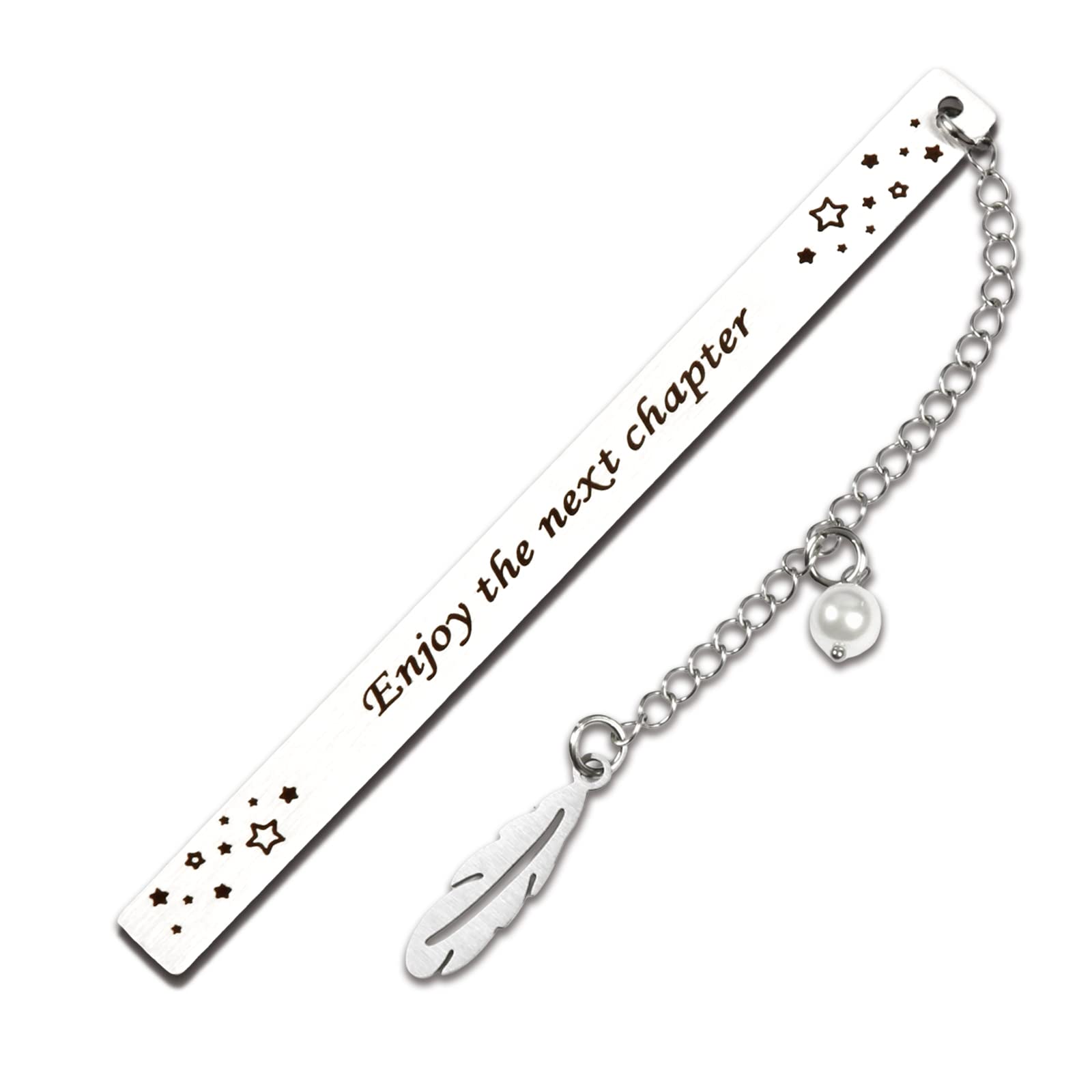 Premium Metal Bookmarks for Book Lovers - Elegant Retirement, Graduation & Birthday Gifts for Women, Men, Teachers & Coworkers | Perfect for Reading, Book Club Gifts & Special Occasions