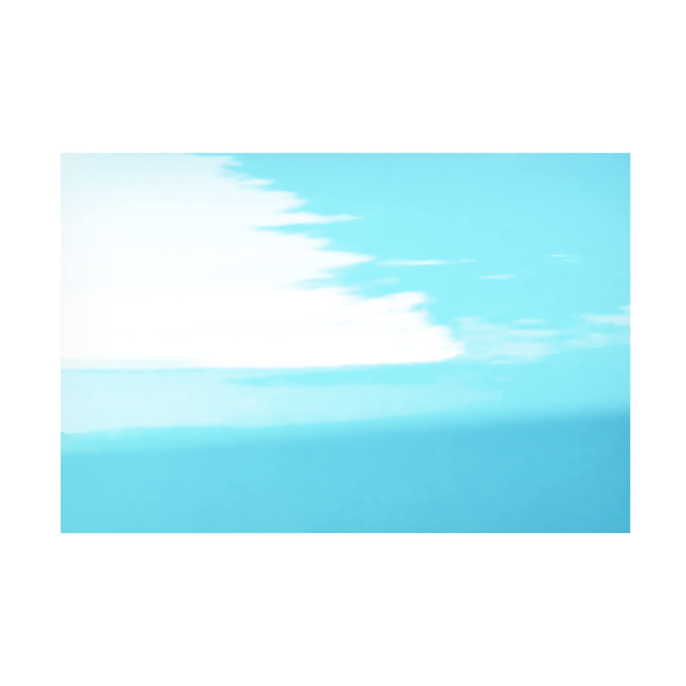 Trademark Fine Art 'Ocean Meets the Sky 04' by Eva Bane - 16x24 Inch Canvas Wall Art - Coastal Home Decor for Living Room, Bedroom & Office