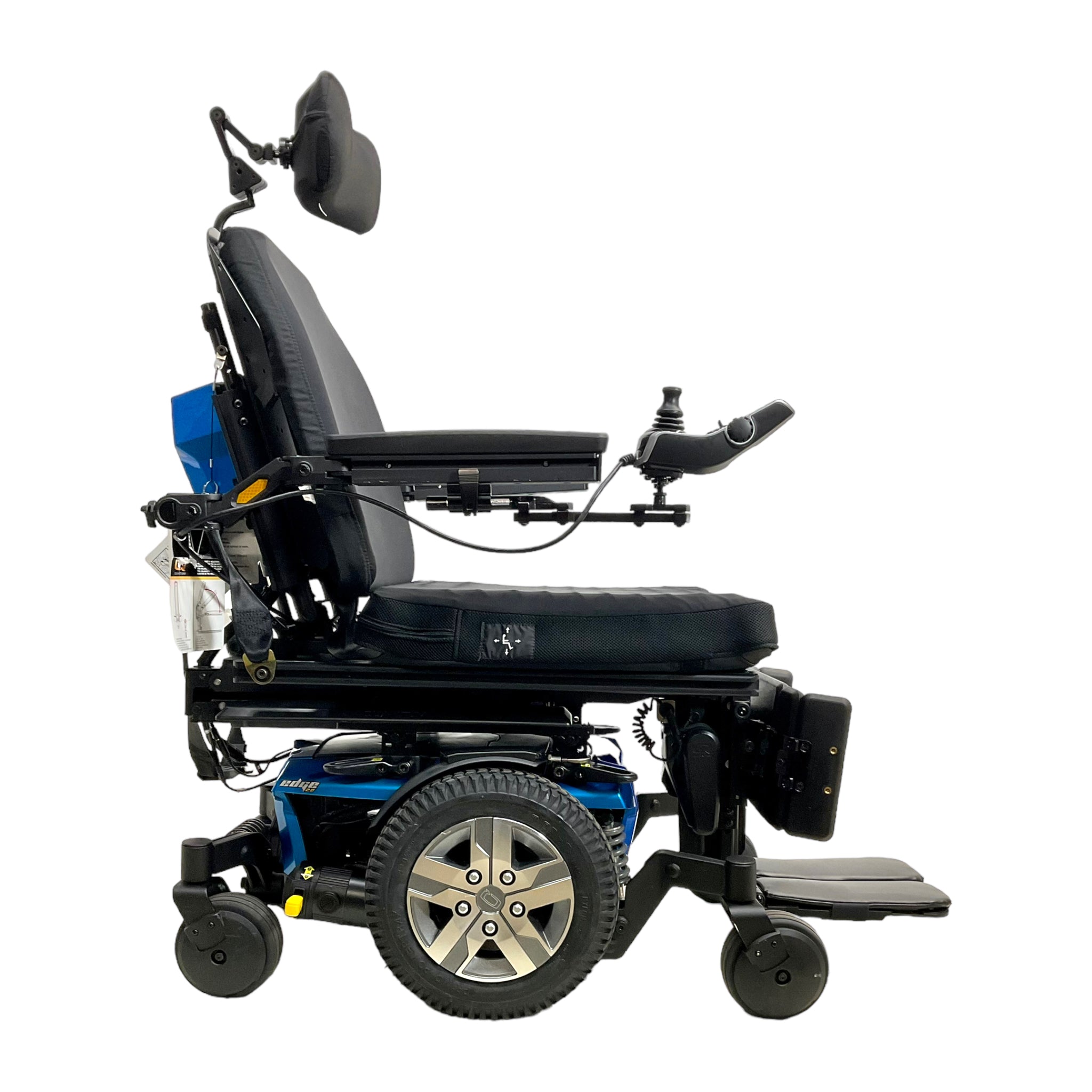 Pride Mobility Quantum Q6 Edge 2.0 Power Wheelchair with 19x20 Inch Seat & iLevel Seat Elevation | 5-Mile Range | Mobility Scooter for Indoor & Outdoor Use | Ideal for Home, Office & Shopping