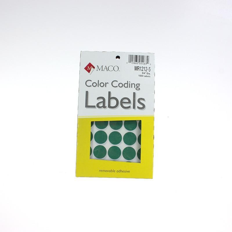 3/4 Inch Round Box Labels - 11 Vibrant Colors for Shipping, Organizing & Crafting - Perfect for Packages, Storage & DIY Projects