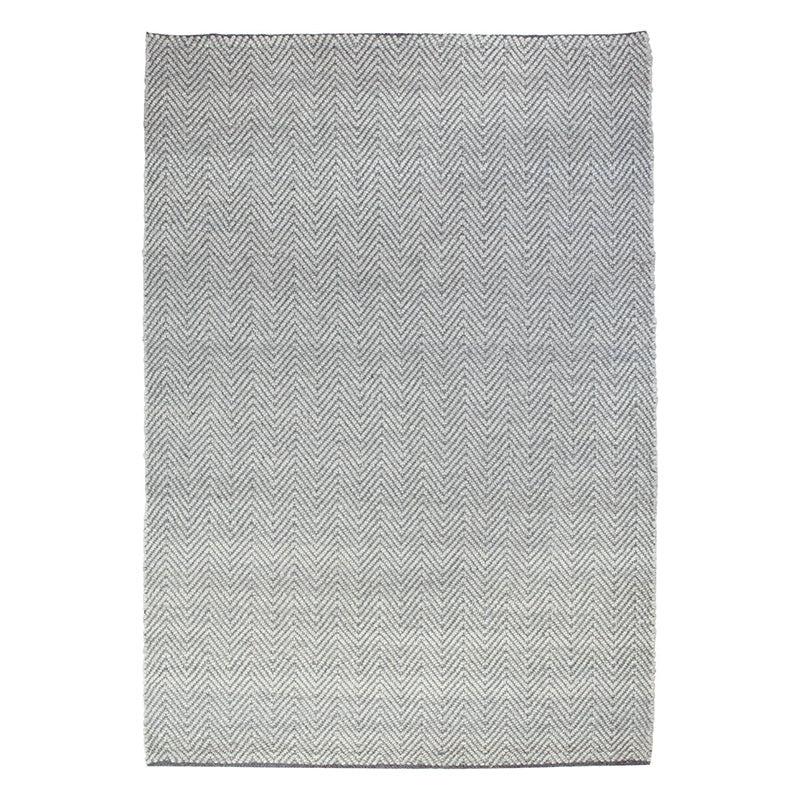 SWIRLESS Soft Plush Area Rug 5.6 x 7.9 Feet, Grey Powder Color - Non-Slip Living Room Carpet for Bedroom, Nursery & Home Decor