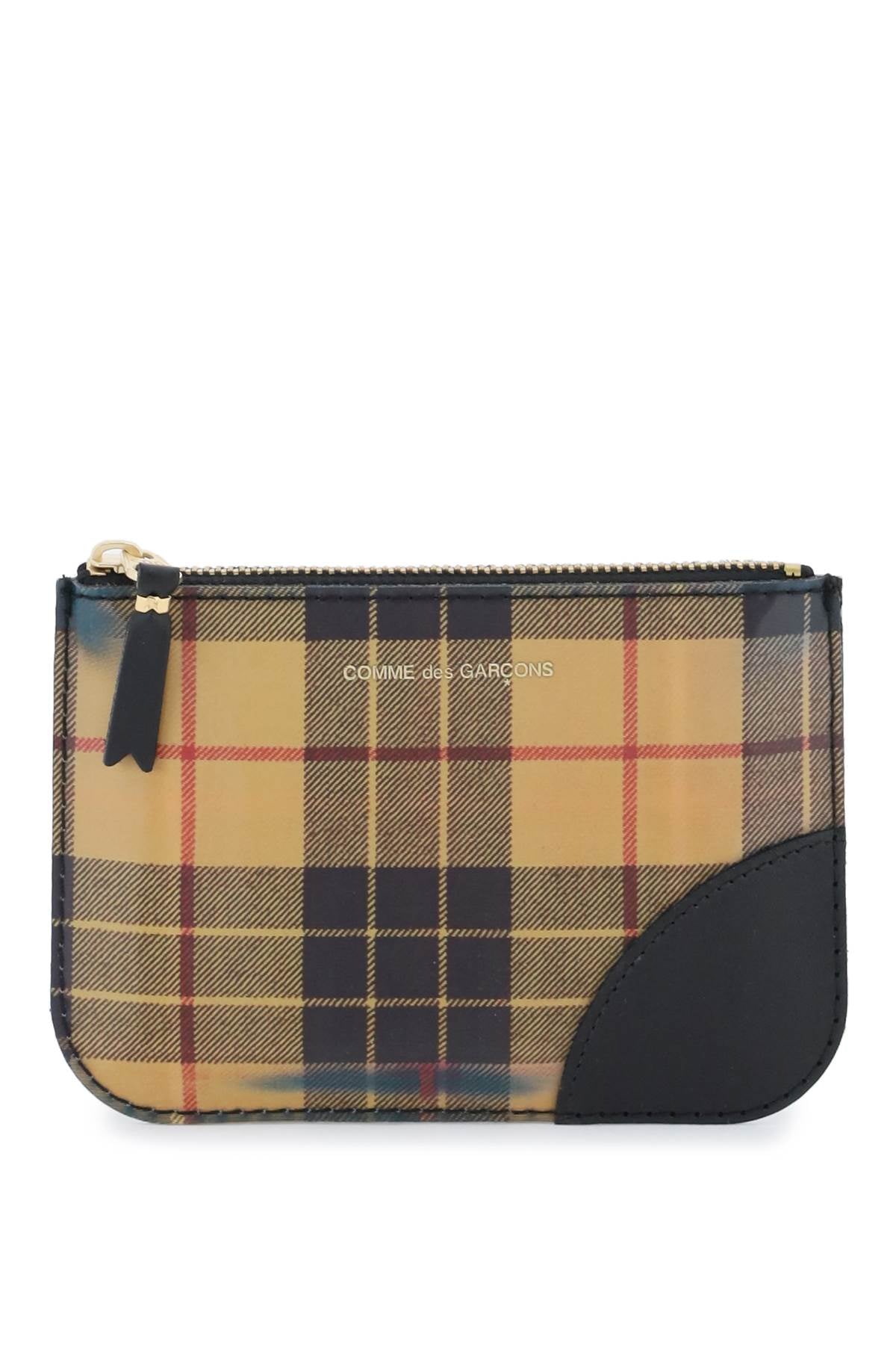 Comme des Garçons Lenticular Effect Coin Pouch Wallet - Stylish & Compact for Everyday Use, Travel, and Gift Giving