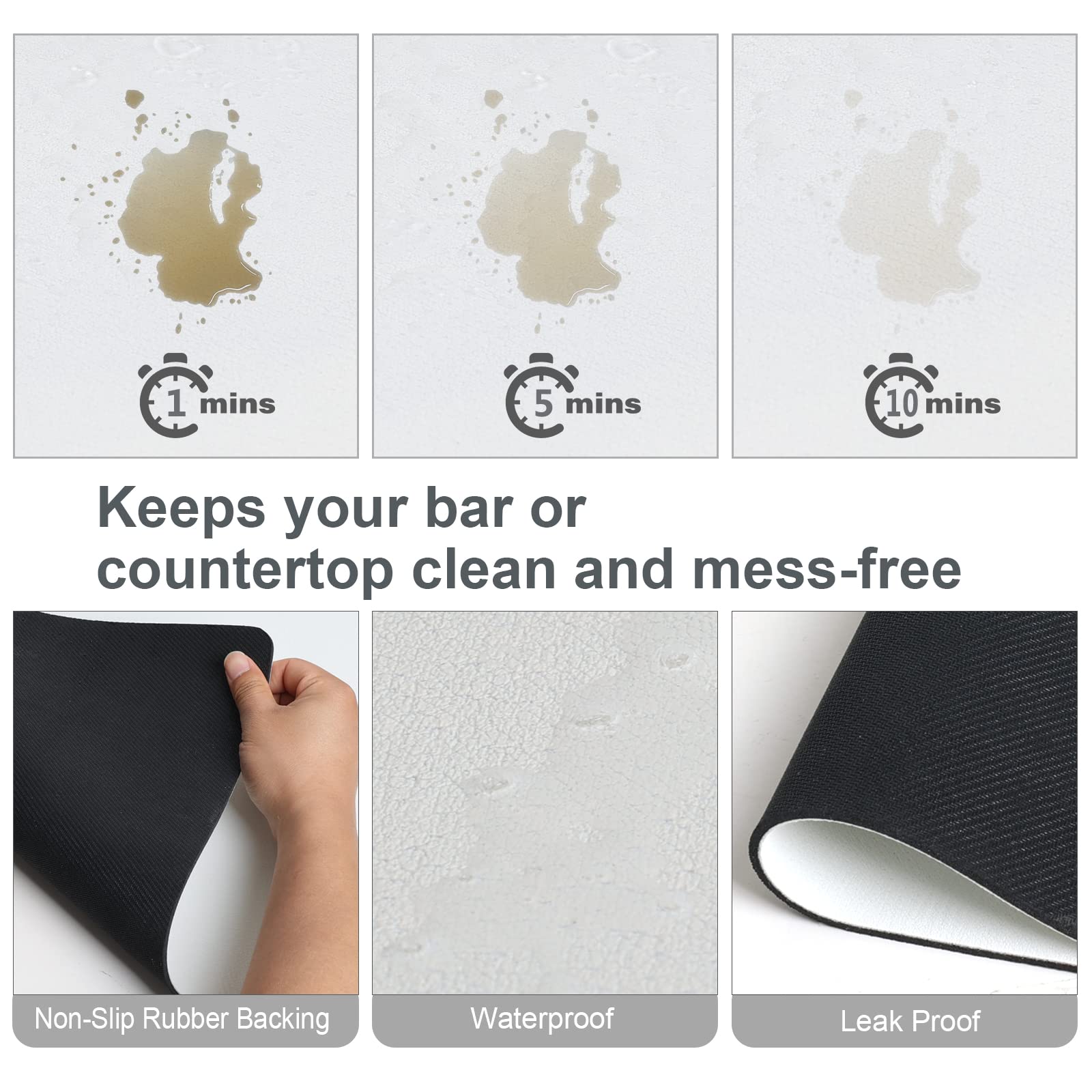 Premium ZLR Coffee Bar Mat - 16