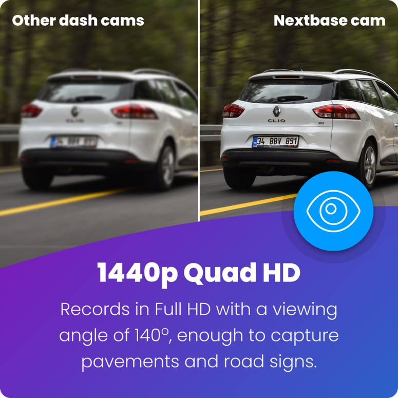 Nextbase 422GW Dash Cam - 2.5