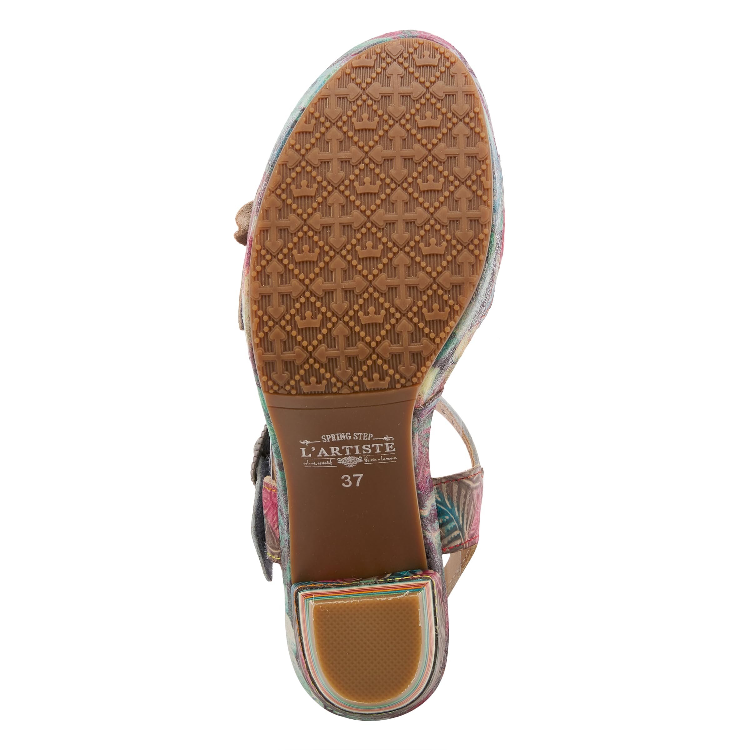 Spring Step L'Artiste Women's Leilanie Comfortable Quarter Strap Sandals - Casual Summer Shoes for Beach, Vacation & Everyday Wear