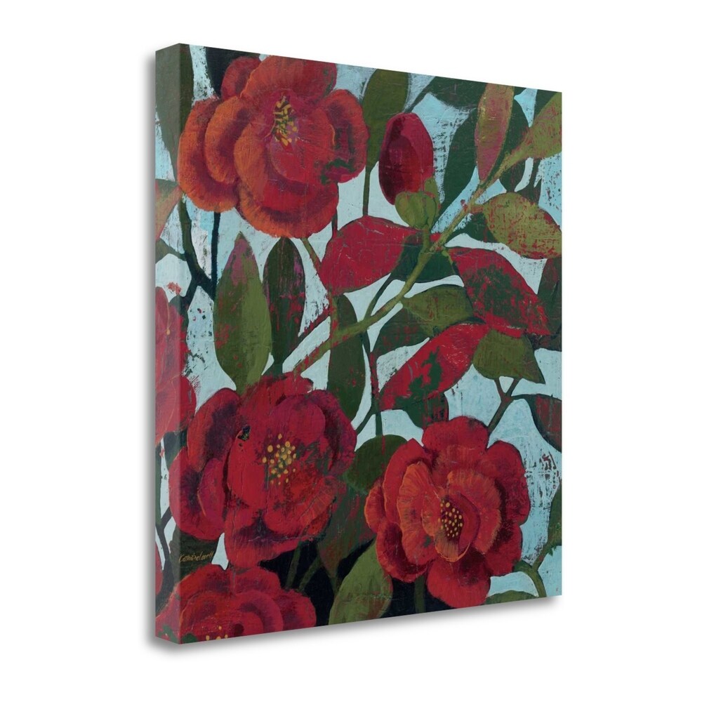 Abundant Roses II By Kathrine Lovell - Premium Giclee Art Print on Gallery Wrapped Canvas, Ready to Hang Wall Decor for Living Room, Bedroom & Office