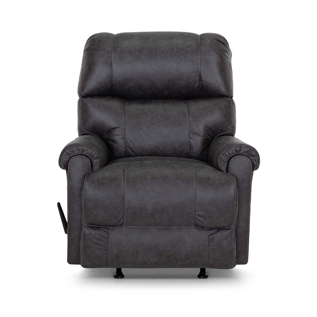 Captain Rocker Recliner Chair - Comfortable Rocking Recliner for Living Room, Nursery & Bedroom - Perfect for Relaxing, Nursing & Reading