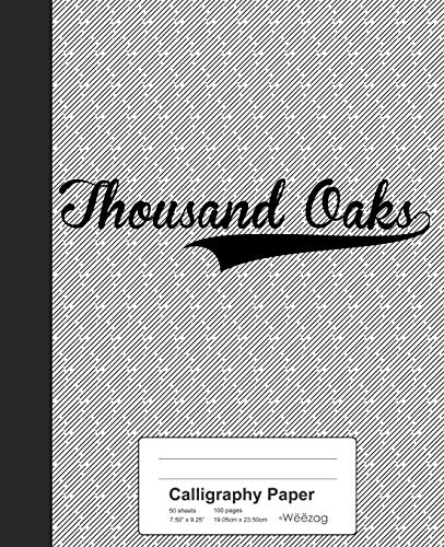 Premium Calligraphy Paper Notebook - Thousand Oaks Weezag for Hand Lettering & Brush Pen Art | Perfect for Beginners, Artists & Calligraphy Enthusiasts | Ideal for Journals, Sketchbooks & Creative Writing