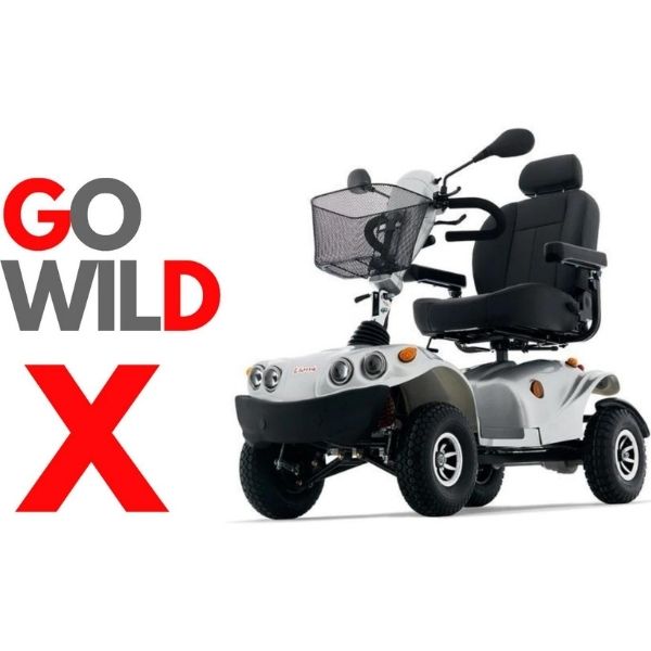 FreeRider GDX All Terrain Mobility Scooter - Heavy Duty Electric Wheelchair for Adults & Seniors - Off-Road Capable for Outdoor Adventures, Parks, and Rough Terrain