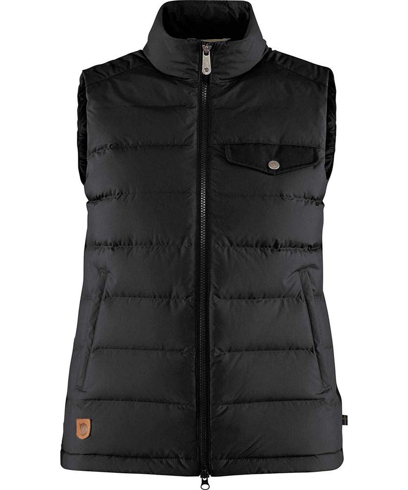 Fjallraven Greenland Down Liner Vest for Women - Lightweight Insulated Winter Vest, Black, XXS | Perfect for Outdoor Hiking, Skiing & Cold Weather Layering