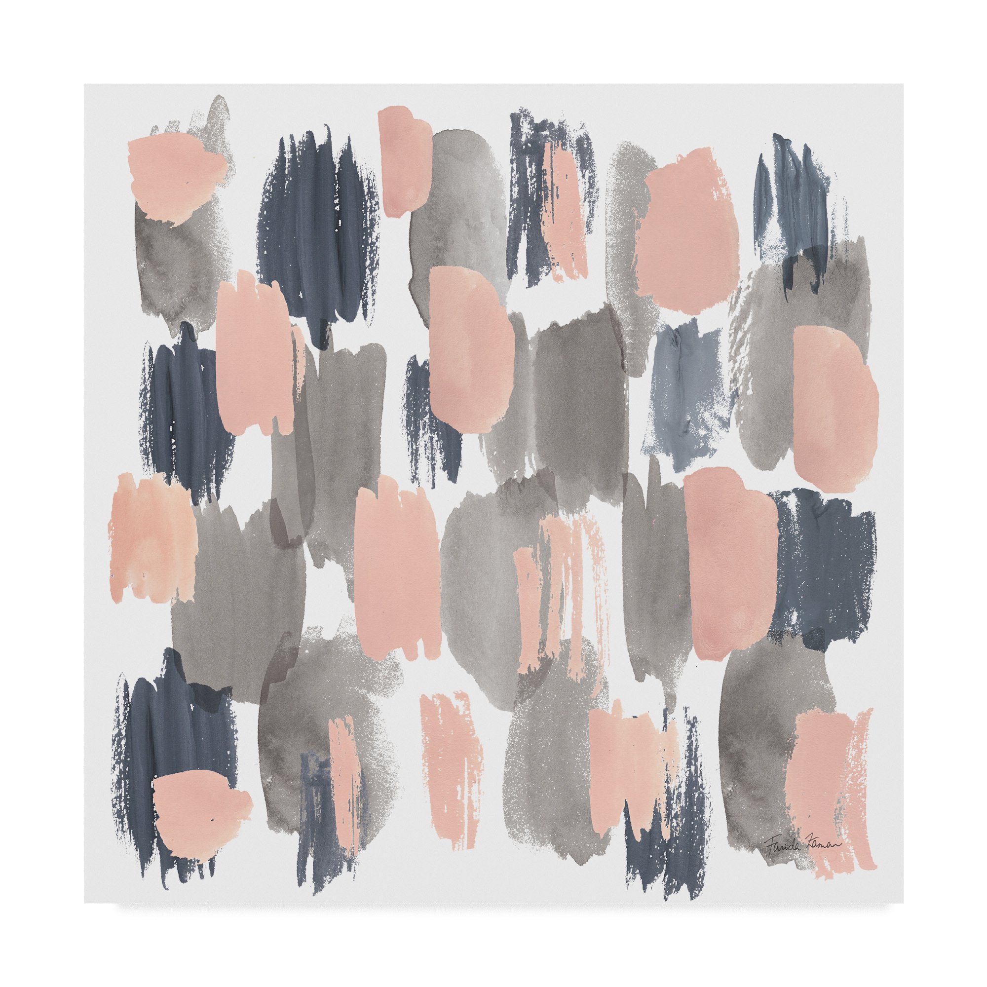 Trademark Fine Art Farida Zaman Multicolor Wall Art - Perfect for Living Room, Bedroom & Office Decor