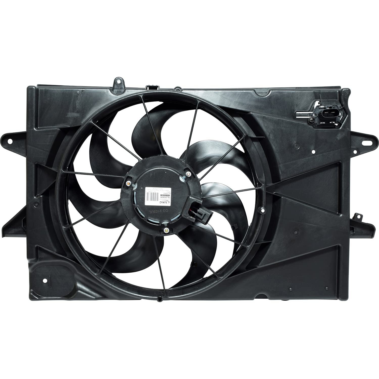 High-Performance HVAC A/C Radiator Fan - Universal Cooling Fan for Car, Truck & SUV - Durable Aluminum Construction - Perfect for Engine Cooling & AC System Maintenance