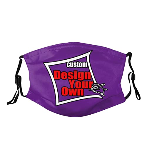 Custom Face Mask with Filters - Reusable Balaclava for Men & Women - Outdoor & Travel Protection