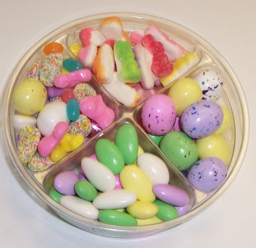Scott's Cakes 4-Pack Easter Candy Assortment - Sour Bunnies, Deluxe Easter Mix, Chocolate Malt Eggs & Jordan Almonds | Perfect for Easter Baskets, Party Favors & Holiday Gift Giving