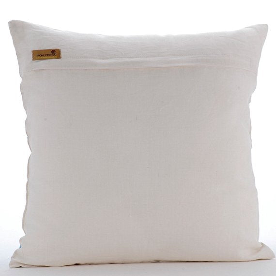 Luxury Gray Art Silk Throw Pillow Cover - 18x18 Inch Decorative Cushion Cover for Sofa, Bed, Living Room - Soft & Elegant Home Decor Accessory